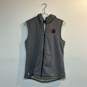 Holloway brand women’s fleece Llined vest size M